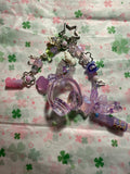 Custom keychain- Purple version 1