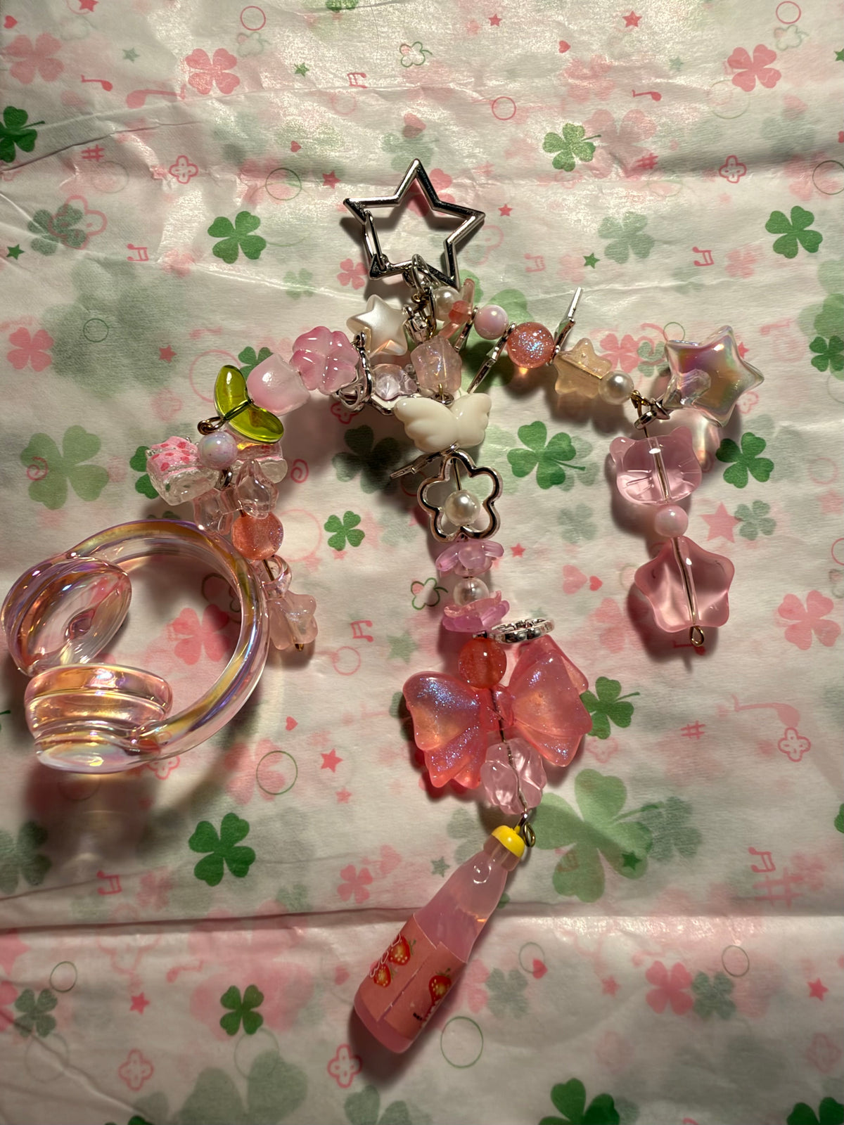 Custom Keychain - Pink