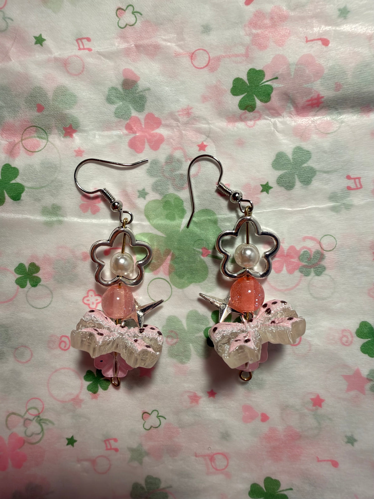 Earrings - Pink