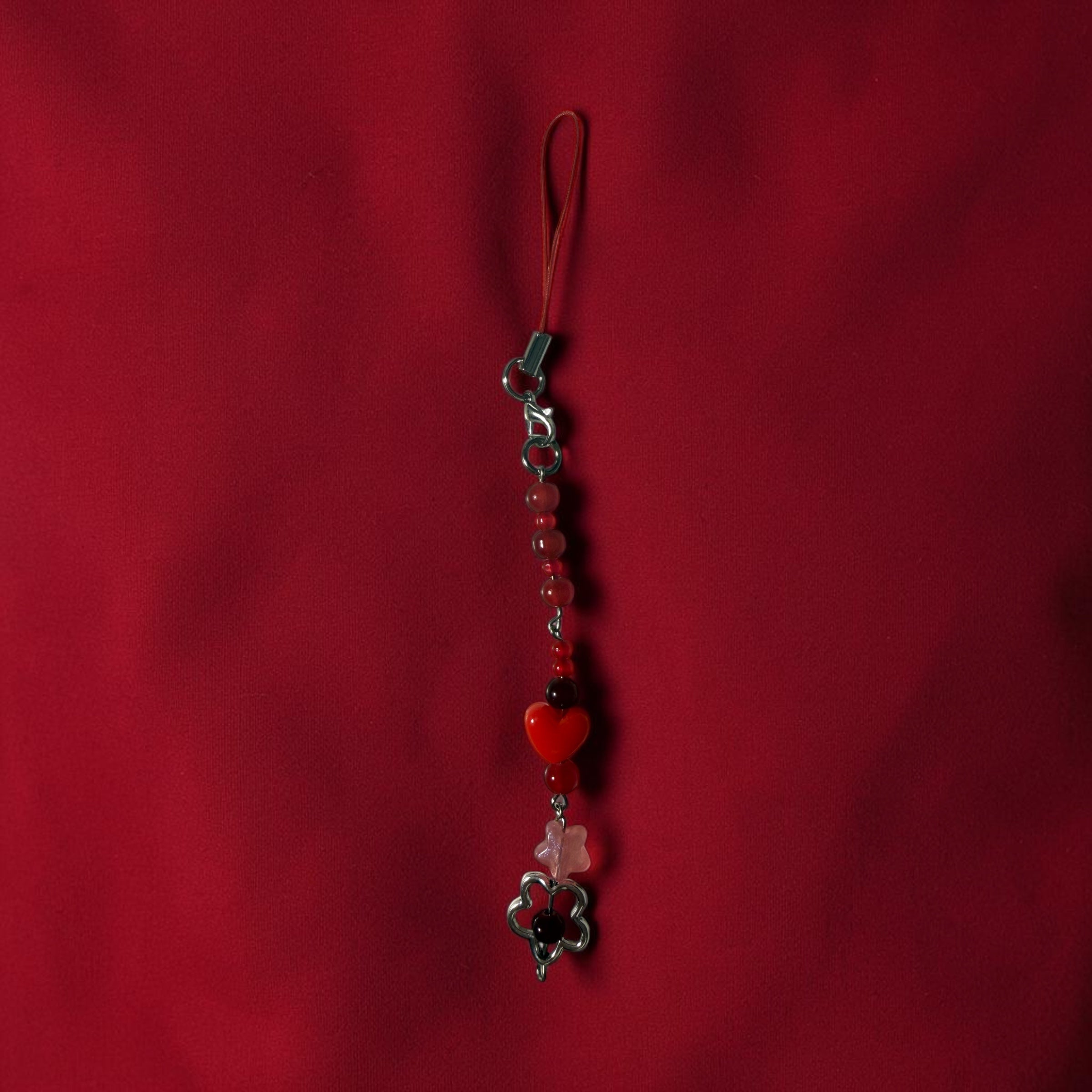 Phone Charm - Red Theme