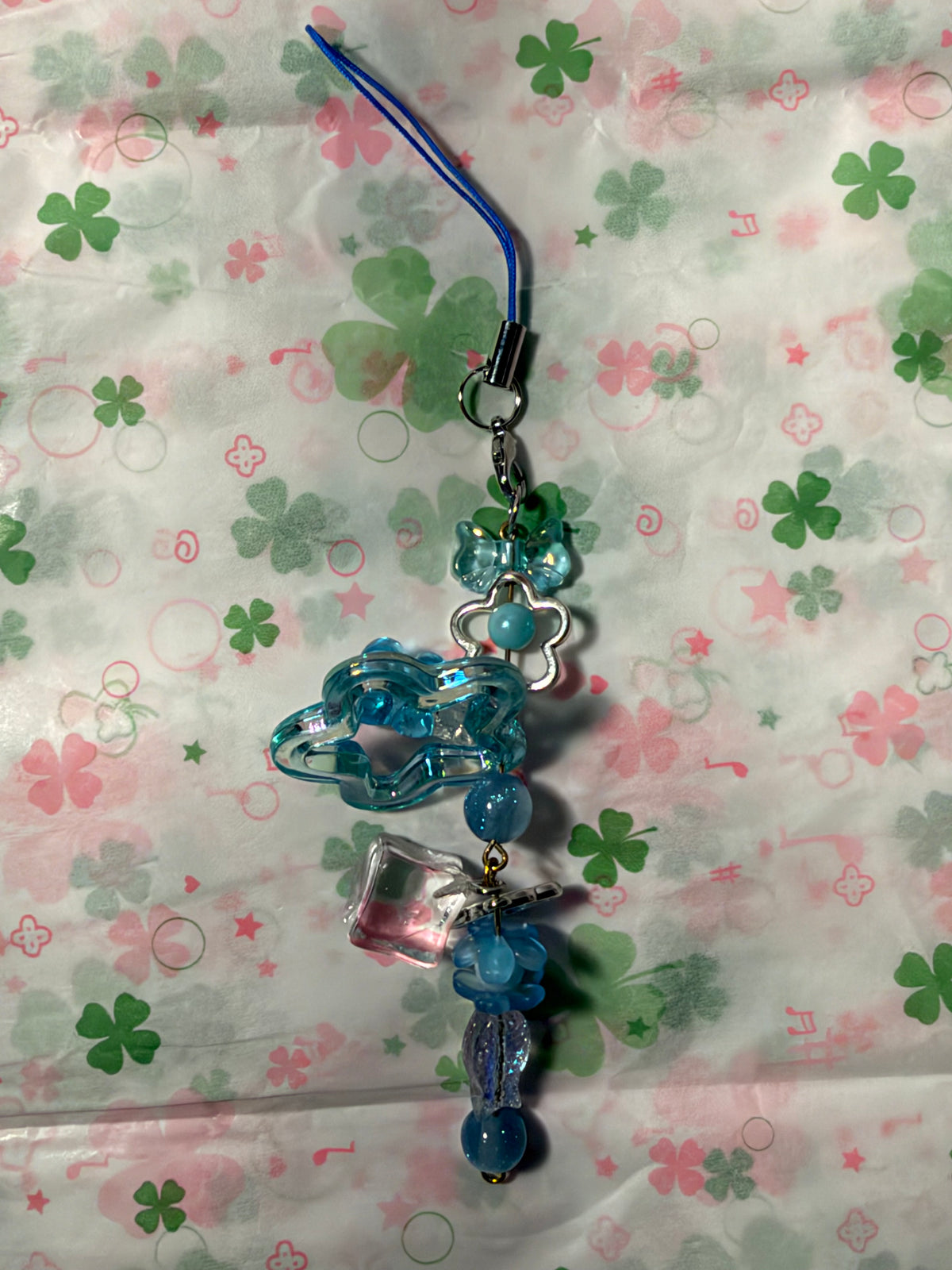 Phone Charm - Blue Version 1