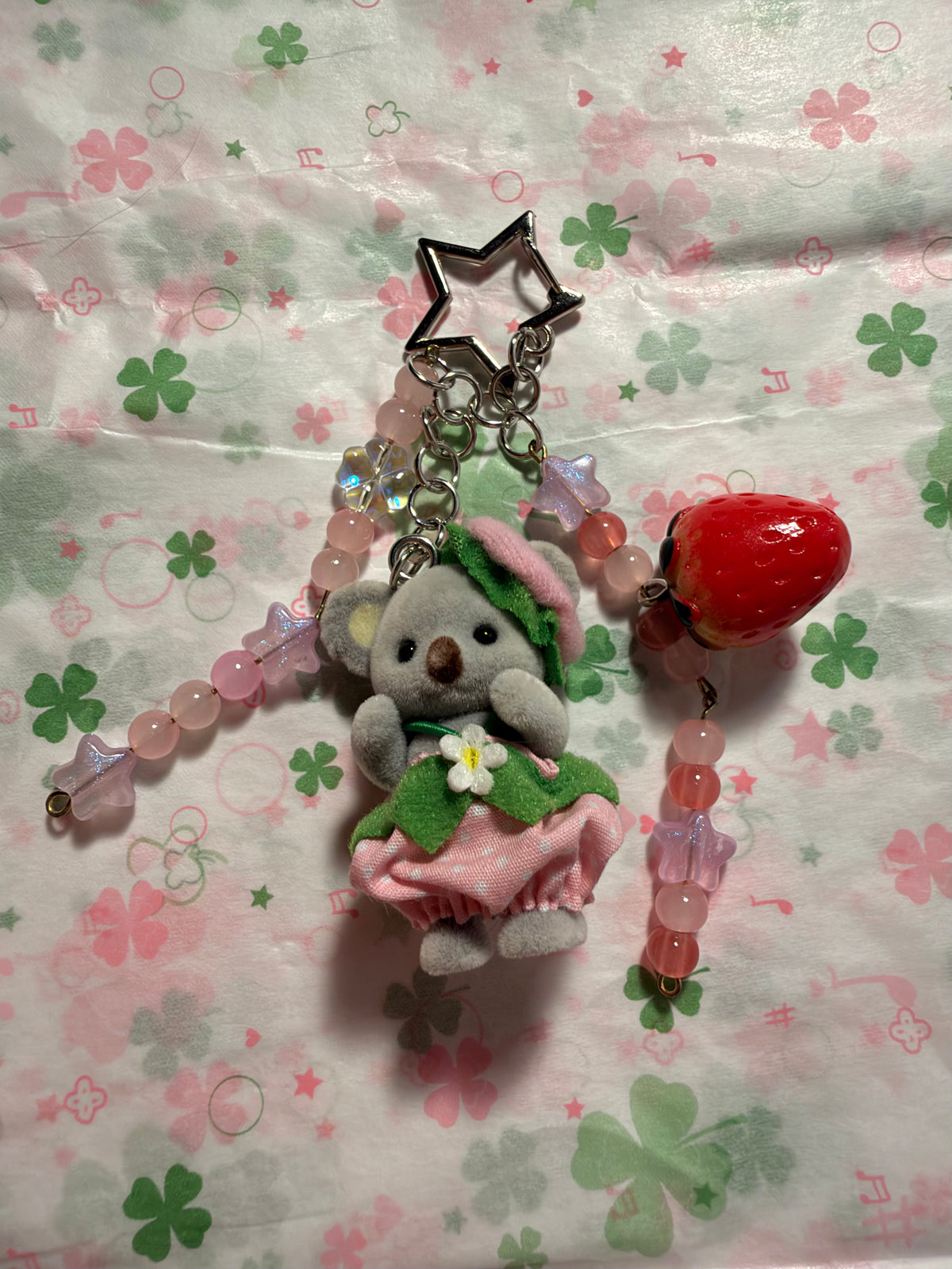 Calico critter Keychain - Adelaide
