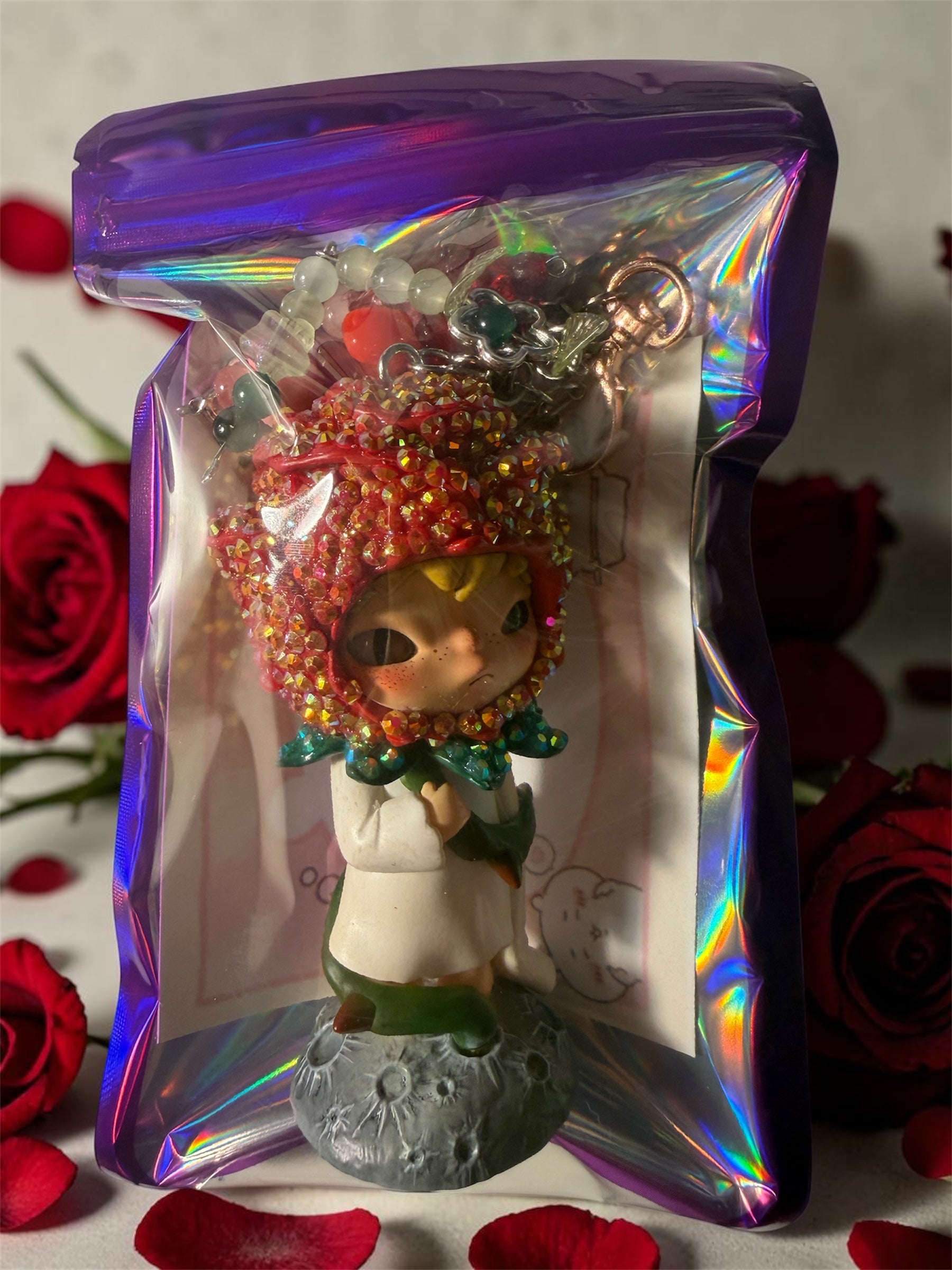 Hirono Keychain - Le Petit Prince Series - Rose