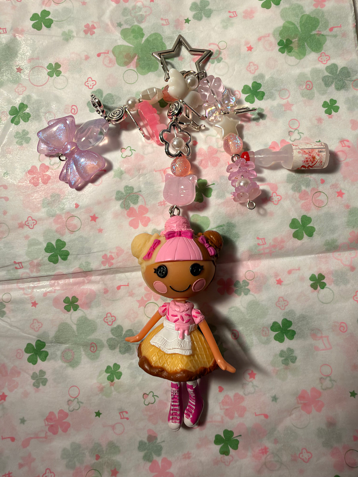 Lalaloopsy Keychain - Scoops Waffle Cone
