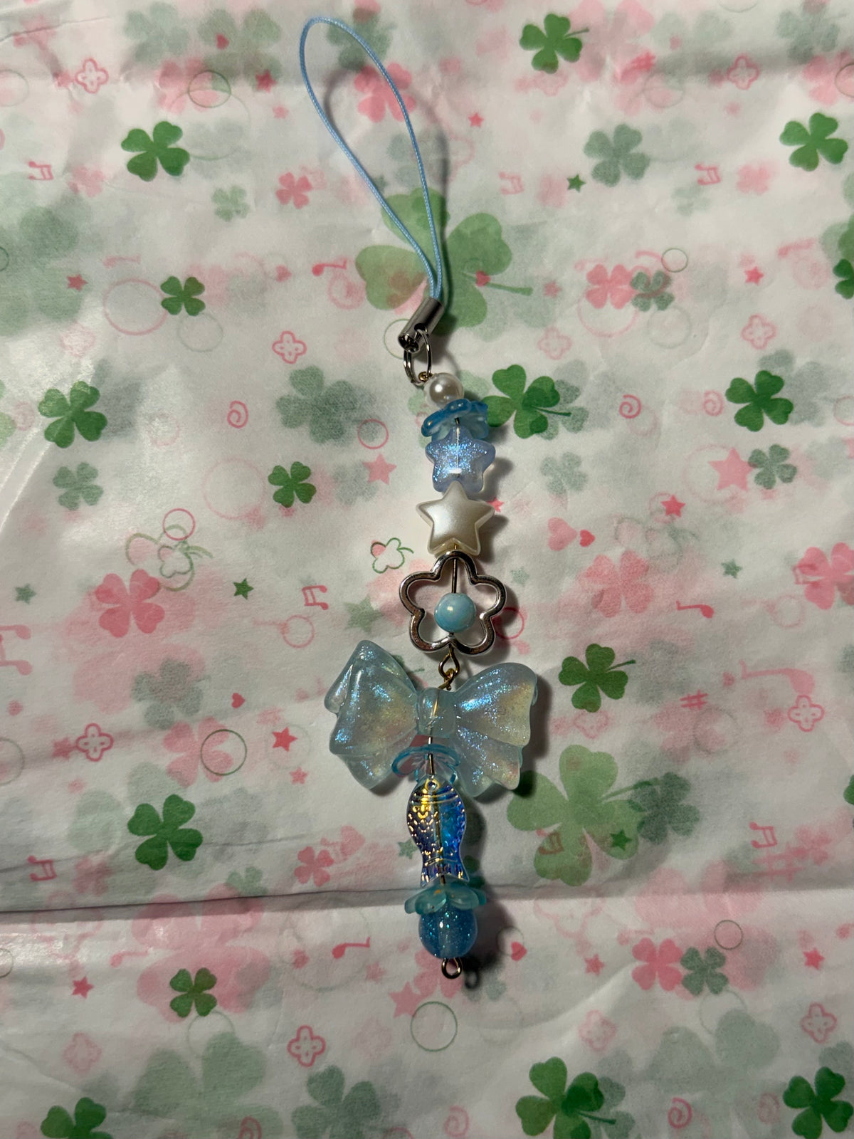 Phone Charm - Blue version 2