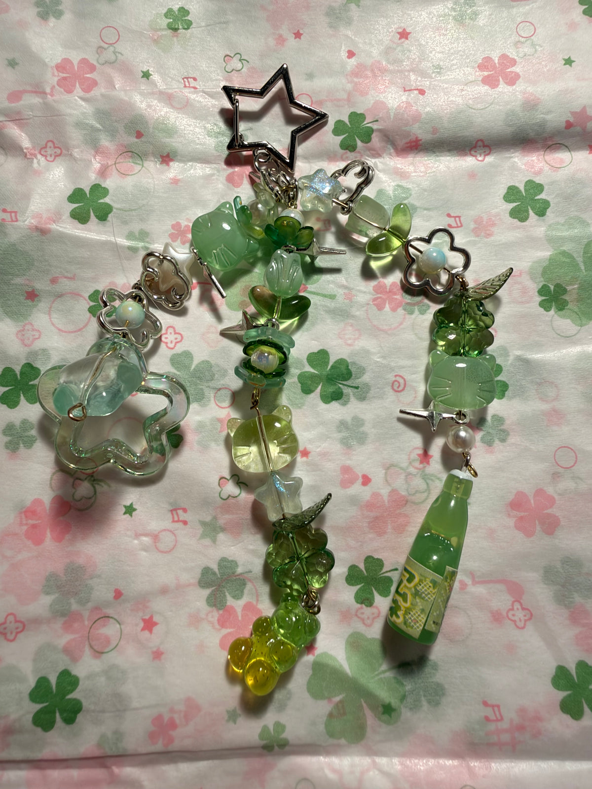 Custom keychain - Green