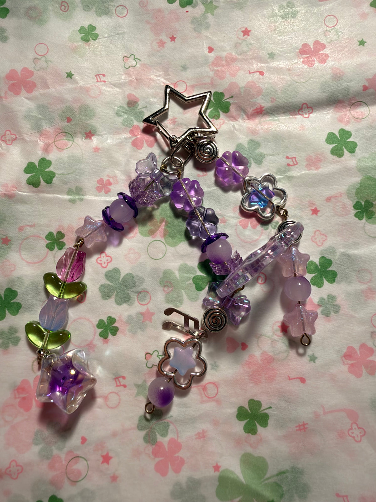 Custom keychain - Purple version 2