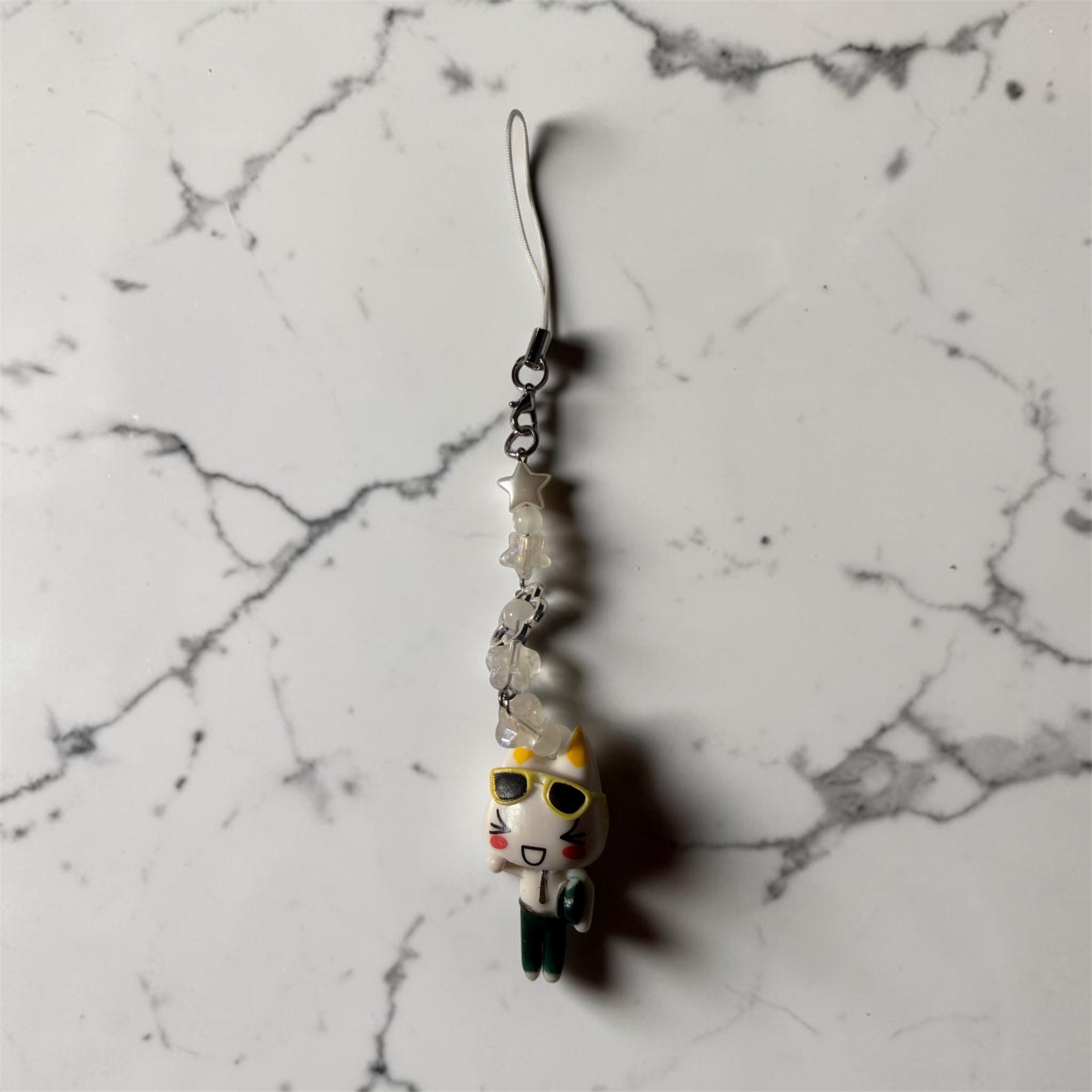 Phone Charm - White Theme
