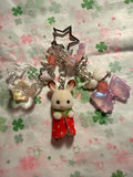 Calico Critter Keychain - Baby Rabbit
