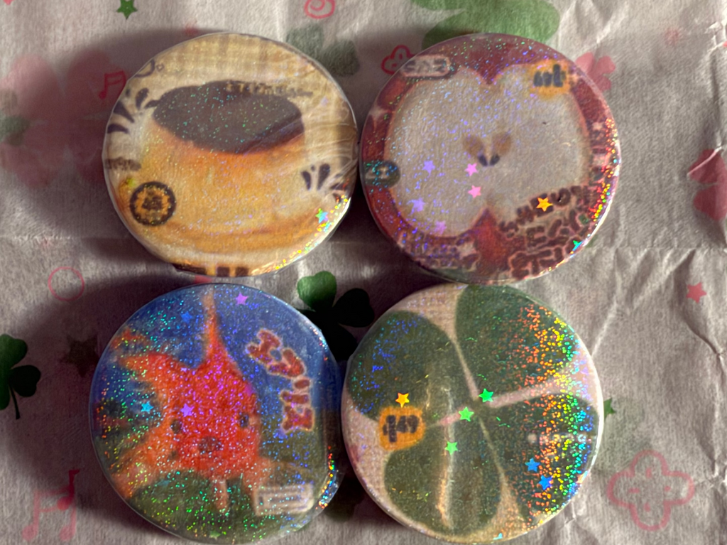 Heisei Retro Button Pin Bundle